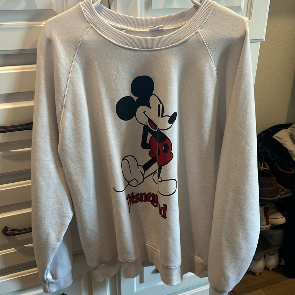 White Disneyland Sweatshirt